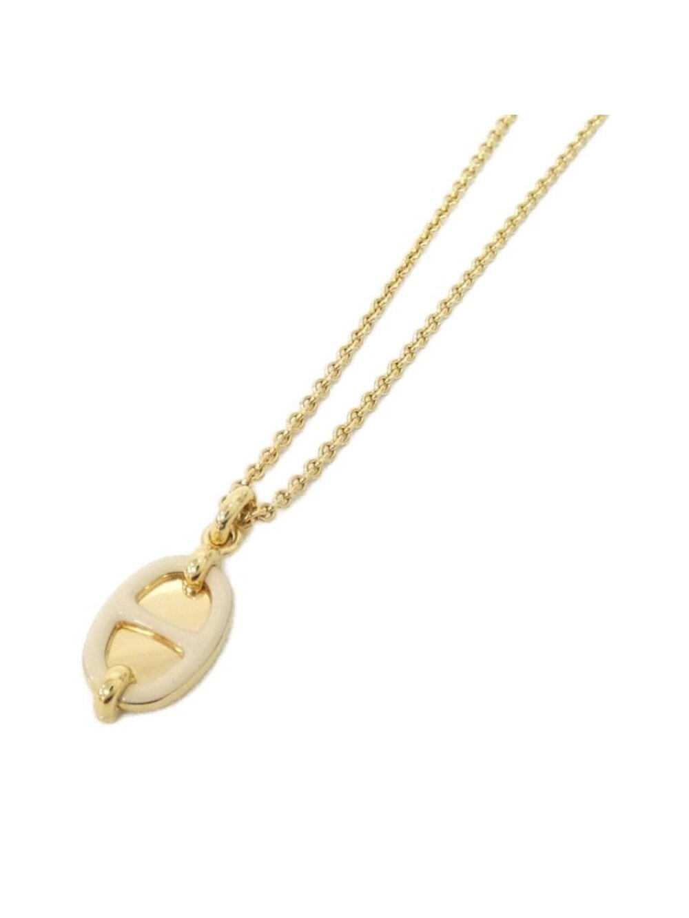 Hermes Mini Maillon Necklace